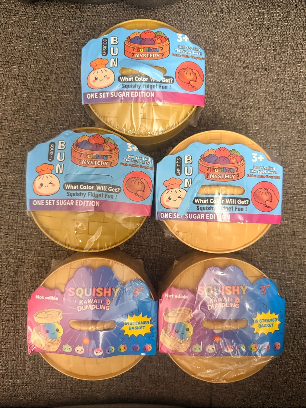 Squishy Dumpling Set - Unopened Packaging